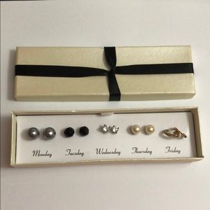 Avon Days of the Week Earrings